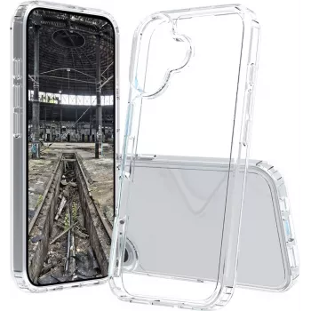 Funda JT BERLIN BackCase Pankow Clear Apple iPhone 16 Plus transparente 17 cm