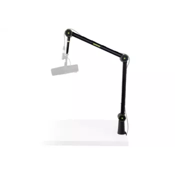 Soporte de sobremesa para micrófono Shure SH-BROADCAST1 — acero, altura ajustable, negro, 1,81 kg