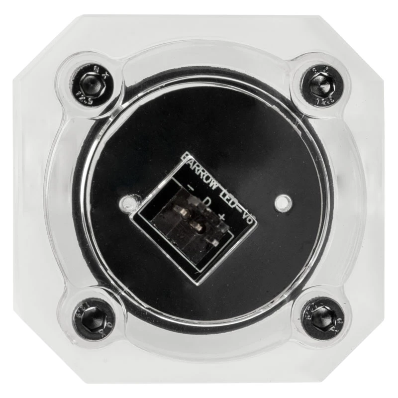 Medidor de caudal Barrow SLFV1-RGB ARGB acrílico en línea para circuitos de refrigeración líquida personalizados