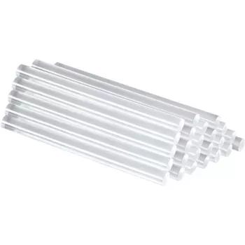 Barras de pegamento KWB Ø 7 x 150 mm (transparente, 24 uds.)