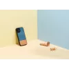 Funda para móvil Man and Wood para iPhone 12 mini — denim negro