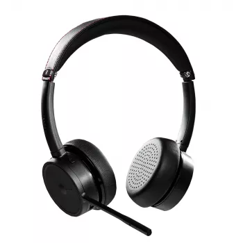 Auriculares Tellur Voice Pro inalámbricos para call center negros TLL411007