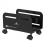 Plataforma con ruedas MACLEAN MC-851 — plataforma con ruedas, negra, 119×260×128 mm, carga máx. 10 kg