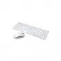 Logilink Combo Set con Autolink - Conjunto teclado-ratón - inalámbrico - 2,4 GHz - Alemán - Blanco (ID0109)