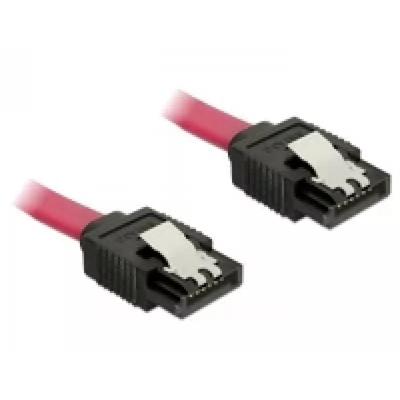Cable SATA DeLOCK 82676 0,3 m rojo