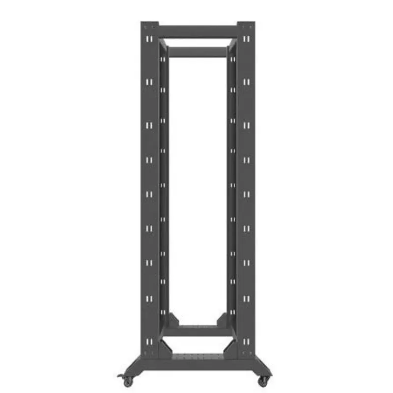 Lanberg OR01-6842-B Rack abierto de 19 pulgadas, 42U, 600x800 mm, negro