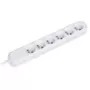Alargador de corriente Bachmann 381.247K 1,5 m 6 salidas AC blanco