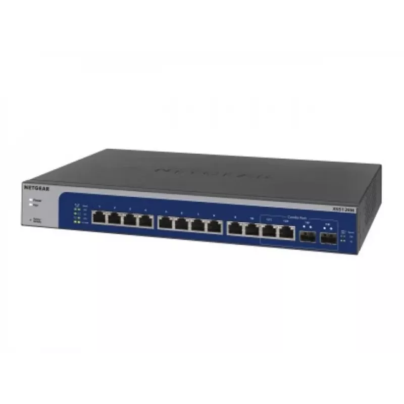 Netgear Plus XS512EM - V2 - Switch - L3 - Smart x 100/1000/2.5G/5G/10GBase-T x C 10 G-Bit SFP+