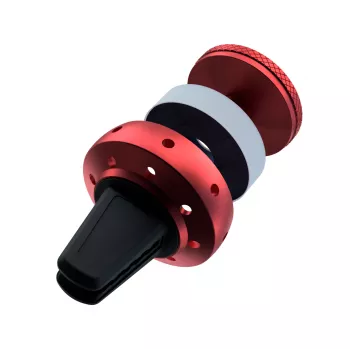 Soporte para móvil de coche Tellur T-MLX47765 soporte magnético para rejilla de ventilación, rojo