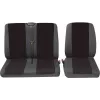Funda de asiento para coche PETEX asiento del conductor poliéster rojo/antracita modelo 30071912