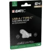 Memoria USB Emtec 64 GB USB Type-A USB Type-C D280