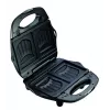 Sandwichera Tefal Break Time SW6148 — 2 sándwiches, placas antiadherentes extraíbles, recogecables, negro/gris