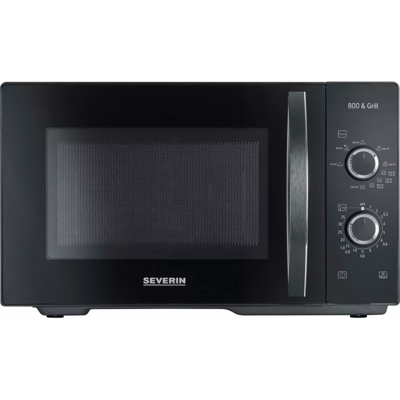 Microondas combinado Severin MW 7785 25L 800W negro