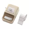 Impresora de etiquetas portátil NIIMBOT B21 crema conectividad Bluetooth diseño compacto