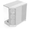 Caja de PC Midi Tower NZXT H9 Flow RGB+ — Blanco, compatible con ATX/EATX/Micro-ITX, cristal templado, 3x140 mm frontal + 1x120 mm trasero ventiladores