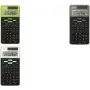 Calculadora de bolsillo científica Sharp EL-531TG negra, verde