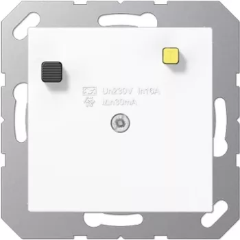 Transformador de corriente JUNG A 5530 FIB WW, blanco, salida nominal 16 A, para entrada de 230 V
