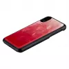 Funda para móvil iKins para iPhone XR — funda protectora bicolor pink lake y negra