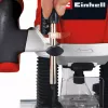 Fresadora Einhell TE-RO 1255 E - 1200 W - Ø 6 y 8 mm - regulación de velocidad - tope paralelo - adaptador de aspiración - incl. accesorios