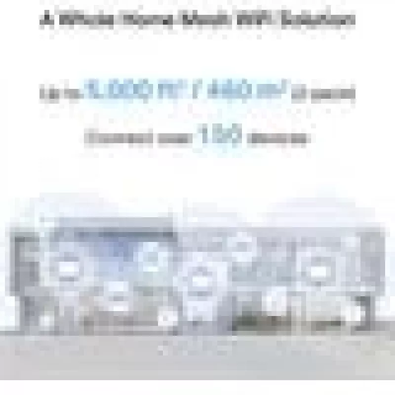 Sistema Wi-Fi Mesh TP-LINK Mercusys Halo H25BE (Wi-Fi 7, doble banda 2,4/5 GHz, 2880 Mbps) pack de 2, 3 antenas internas, blanco