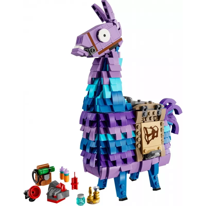 Juguete de almacenamiento LEGO 77071 Fortnite Lama Juguete de construcción – Unidad de almacenamiento y exposición LEGO
