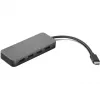 Lenovo 4X90X21427 Base de acoplamiento/replicador de puertos para portátil USB 3.2 Gen 2 (3.1 Gen 2) Type-C Gris