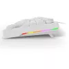 Sharkoon SGK25 75% QWERTZ USB Teclado con cable RGB LED blanco