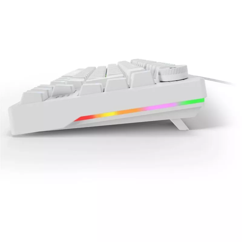 Sharkoon SGK25 75% QWERTZ USB Teclado con cable RGB LED blanco