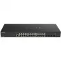 Switch Smart Managed D-Link de 24 puertos 10GBASE-T + 4 puertos 10/25G SFP28