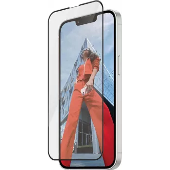 Protector de pantalla PanzerGlass iPhone I 16e | 14 | 13 | 13 Pro | Ultra-Wide Fit con FASTFIT IN-A-BOX (PG65668)
