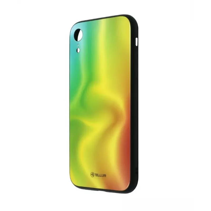 Protector de pantalla Tellur Cover Glass print para iPhone XR — cristal templado con impresión decorativa