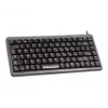 Teclado CHERRY Compact, combo (USB + PS/2), DE oficina USB + PS/2 QWERTY negro
