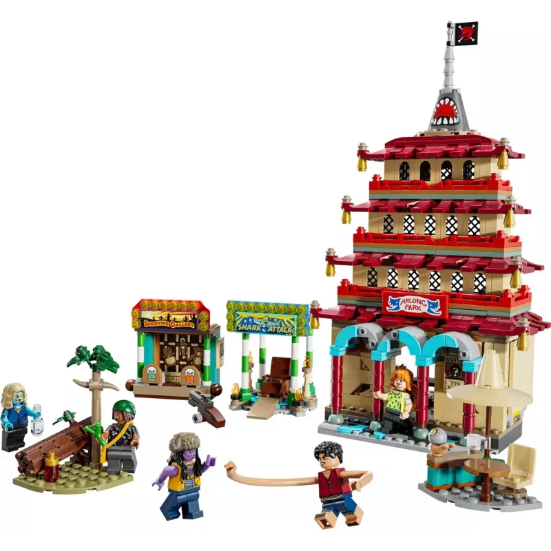 Set LEGO One Piece Arlong Park 75638 – 926 piezas, 5 minifiguras, recomendado a partir de 9 años, escenario detallado