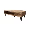 Mesa de centro Cama NORD 110 cm roble wotan/antracita