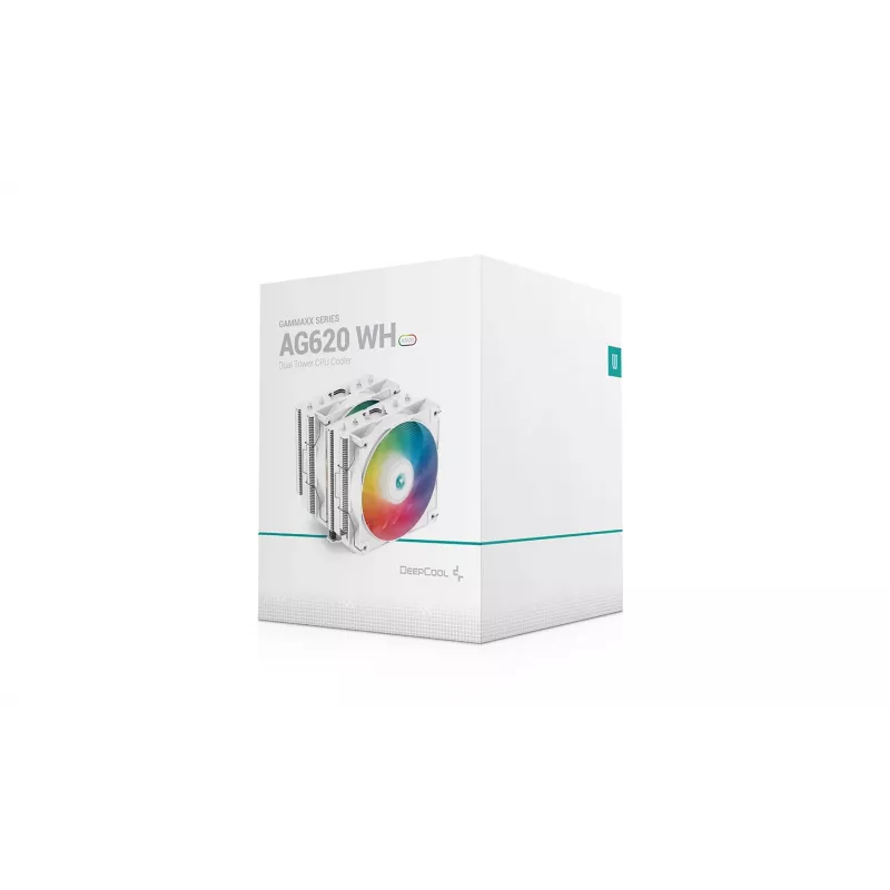 Ventilador de aire DeepCool AG620 WH ARGB