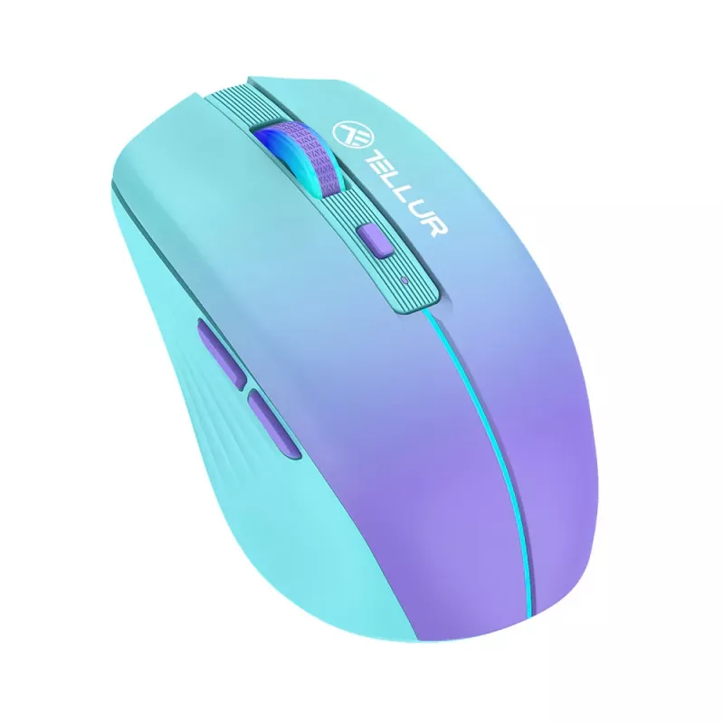 Ratón inalámbrico Tellur Silent Click TLL491331 USB