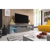 Soporte de TV Cama TORO 158 gris/gris brillante