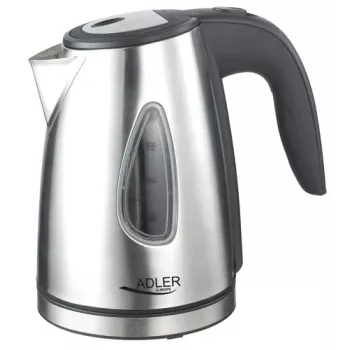 Adler AD 1203 hervidor de agua 1 L plata 1630 W
