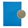 Carpeta de proyecto A4 de cartón Smiltainis con clip metálico, con impresión azul
