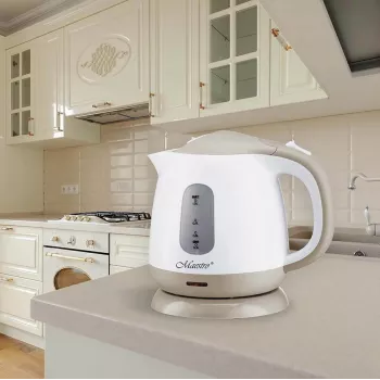 Hervidor eléctrico Maestro 1L 1100W beige