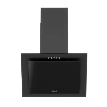 Campana extractora MAAN Vertical PG 50, negro mate