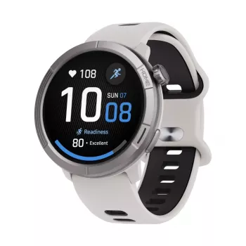Smartwatch Stelio Activ Pro GPS modelo STSWA102TN, caja de titanio de 46 mm