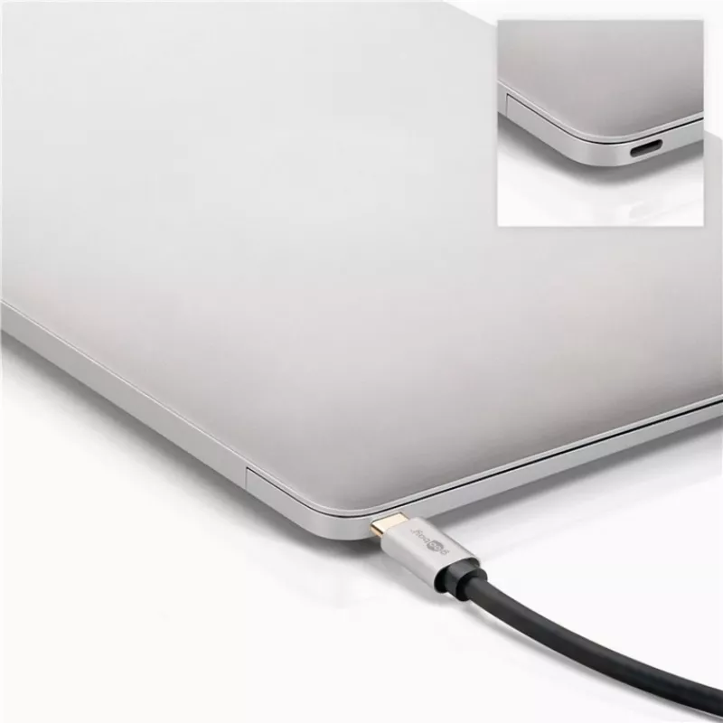 Goobay | Cable adaptador USB-C a DisplayPort | 60176 | Type-C | DisplayPort | USB-C a DisplayPort | 2 m