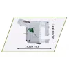 Set de construcción Cobi Deutscher Bunker Regelbau 667/642 Modelo COBI-3136 – set de bloques detallado