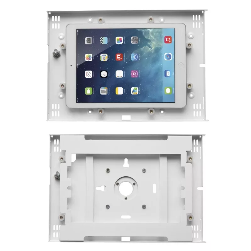 Soporte de mesa MACLEAN MC-909W regulable en altura blanco para tablets y dispositivos