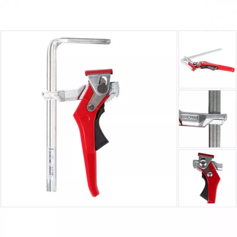 Bessey GTR16S6H sargento de apriete, construcción de plástico y acero, 300×200×300 mm