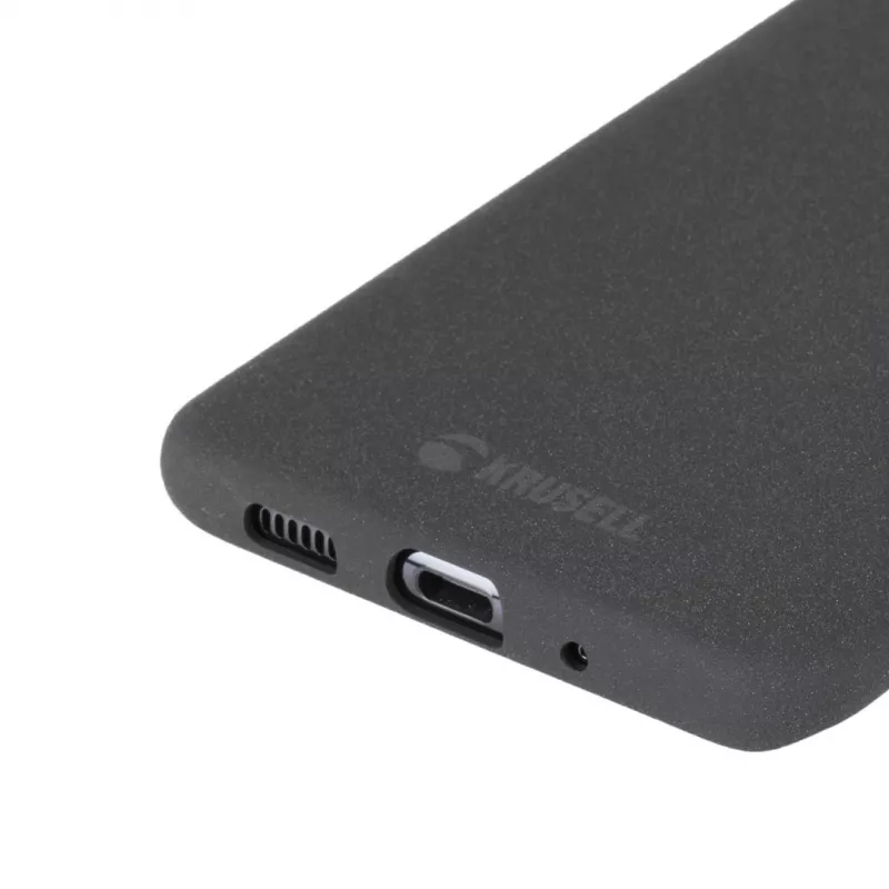 Krusell Essentials SandCover funda para Samsung Galaxy S20+, negra