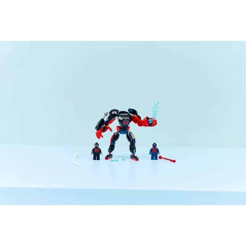 LEGO MARVEL 76337 Mech de Miles Morales vs. Spider-Man 2099