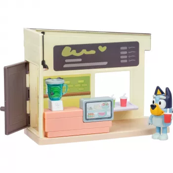 Set de figuras Bluey Mini Juice Shop