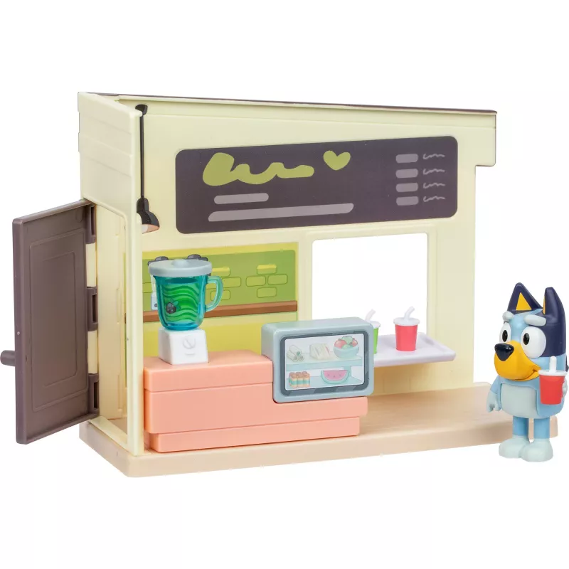 Set de figuras Bluey Mini Juice Shop